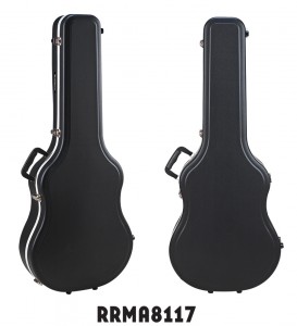 Molded Shallow Roundback Acoustic Guitar Case RRMA8117