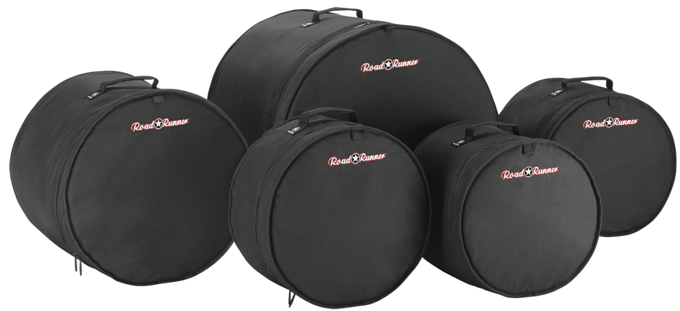 5-Piece Fusion Drum Bag Set Road Runner RRFDS5