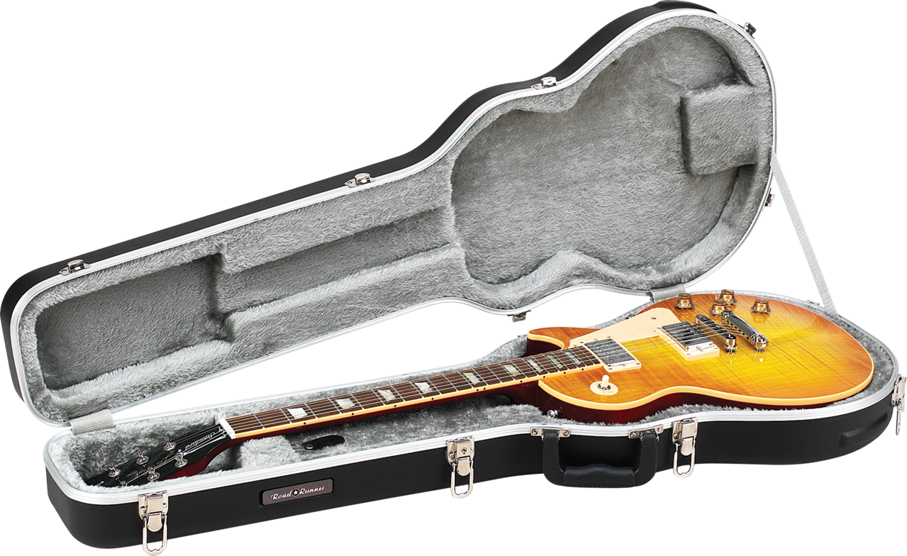 ABS Molded Single Guitar Cutaway Guitar Case Road Runner RRMELP