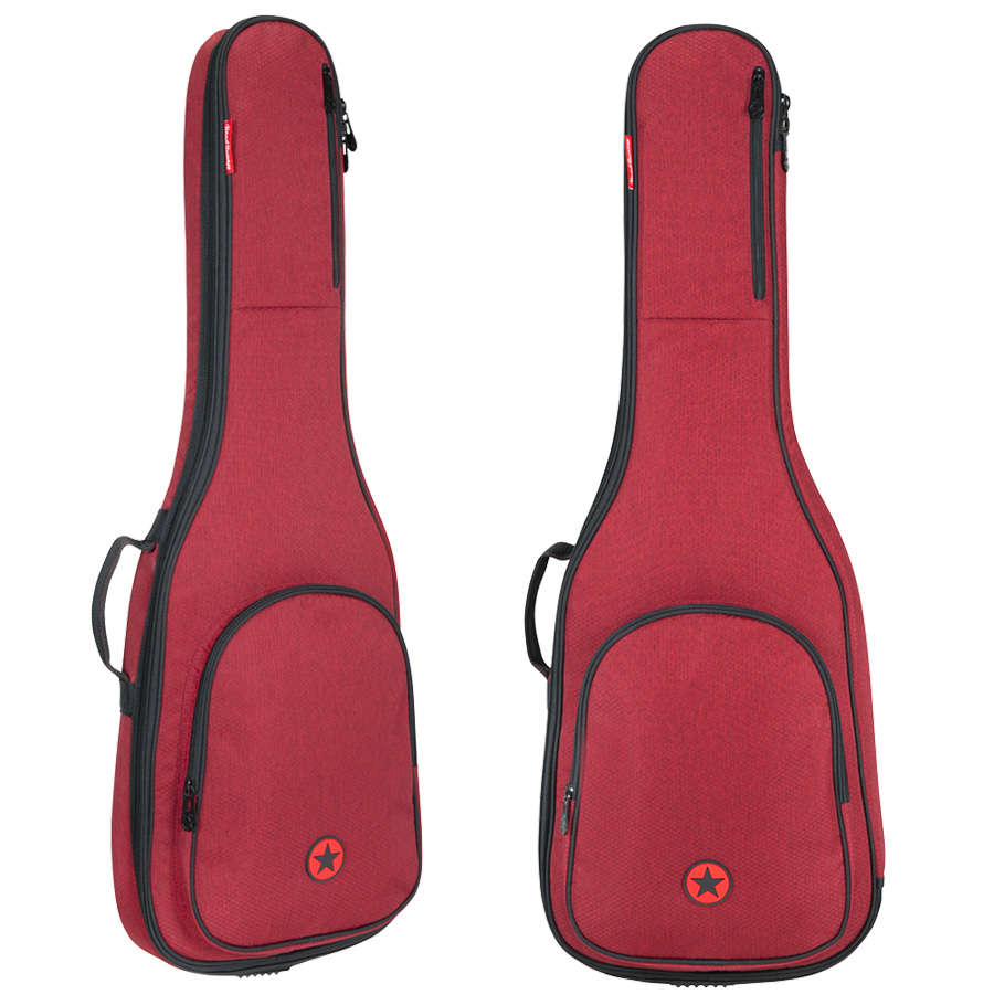 Red Acoustic Guitar Bag Road Runner Avenue Series