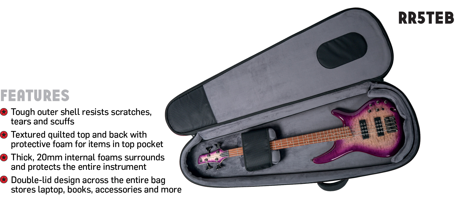 Highway Electric Bass Gig Bag Road Runner